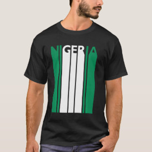 Nigeria T-shirt Vintage du drapeau nigérian Vacat