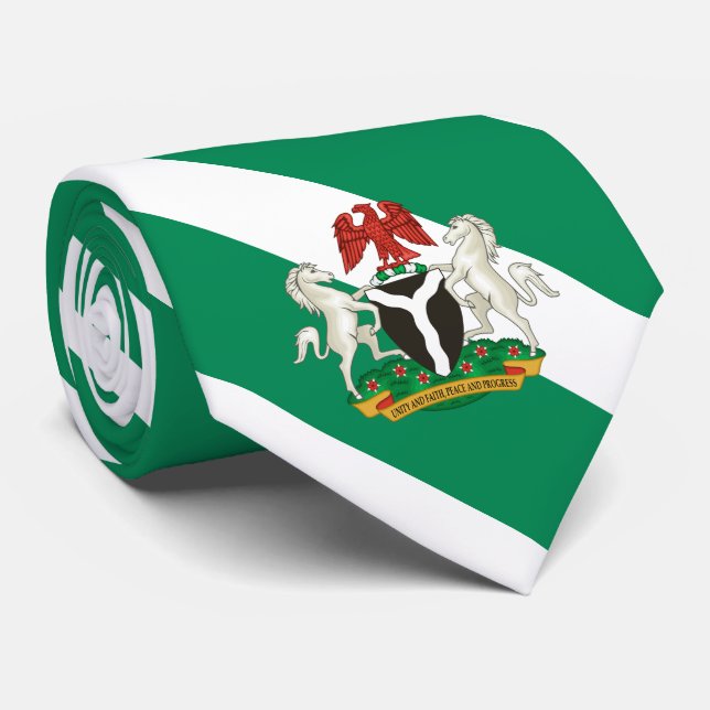 Nigeria Tie (Rolled)