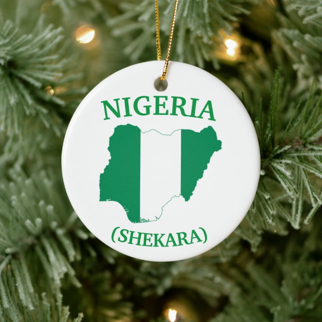 Nigeria Trip Christmas Ornament (Tree)
