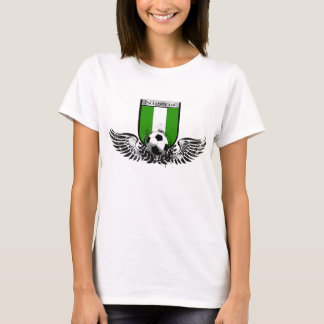 Nigeria Winged soccer football emblem shield T-Shirt