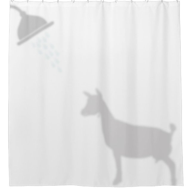 Nigerian Dwarf Dairy Goat Silhouette Shadow Buddie (Front)