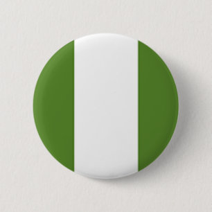 Nigerian Flag 2 Inch Round Button