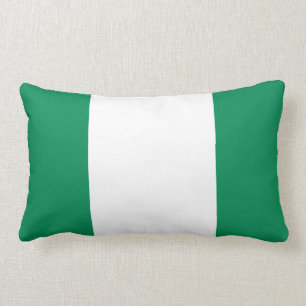 Nigerian flag pillow