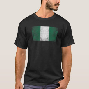 Nigerian Nigeria Flag Pride Country Home Matching T-Shirt