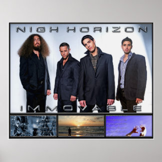 Nigh Horizon | Poster commémoratif immobilier