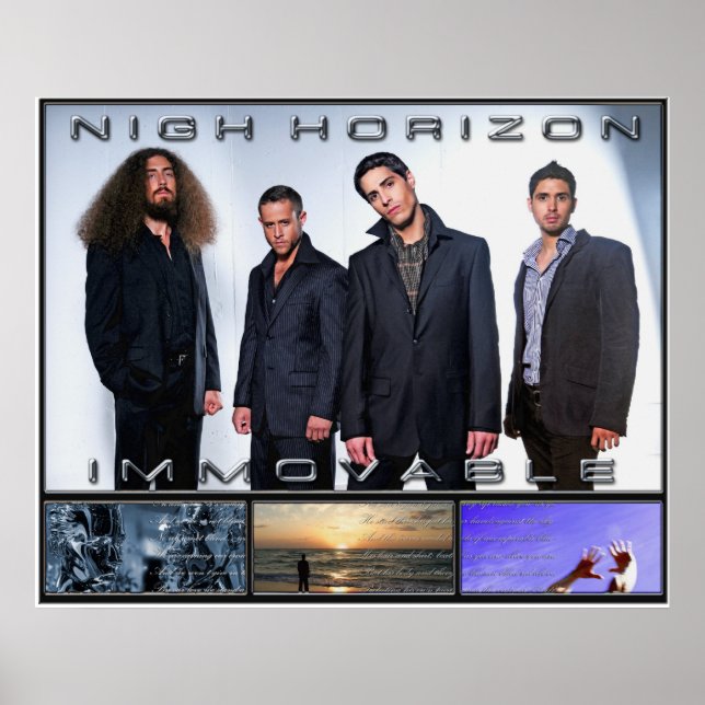 Nigh Horizon | Poster commémoratif immobilier (Devant)