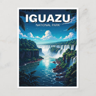 Night at Iguazu National Park Argentina  Postcard