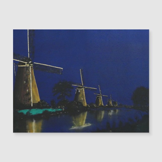 Night at Kinderdijk (Front)