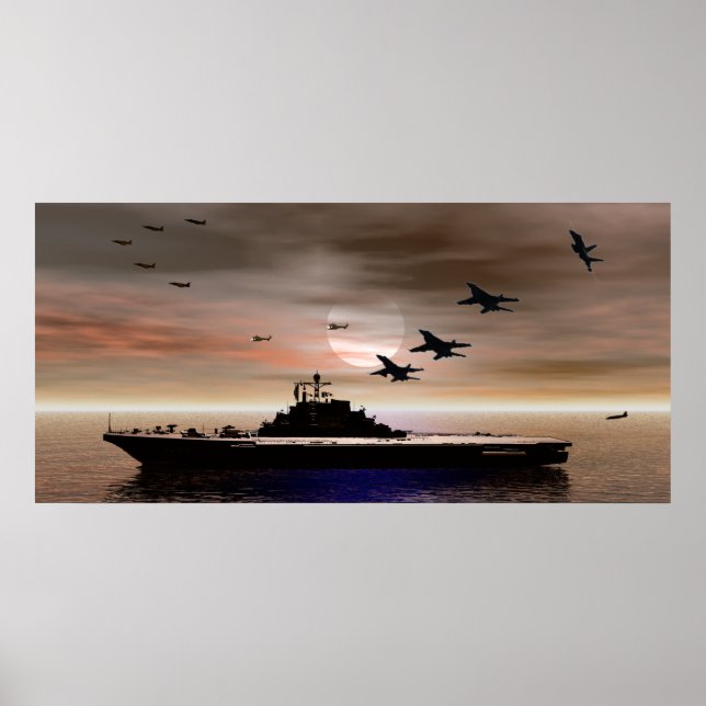 Night at the Pacific Poster (Front)