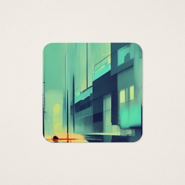 Night azure street (Front)