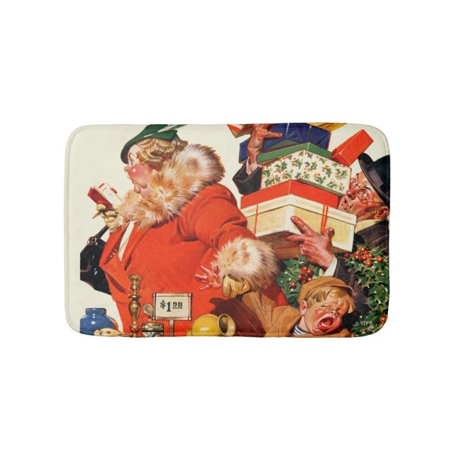 Night before Christmas Bath Mat (Front)