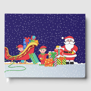 Night Before Christmas Guest Book