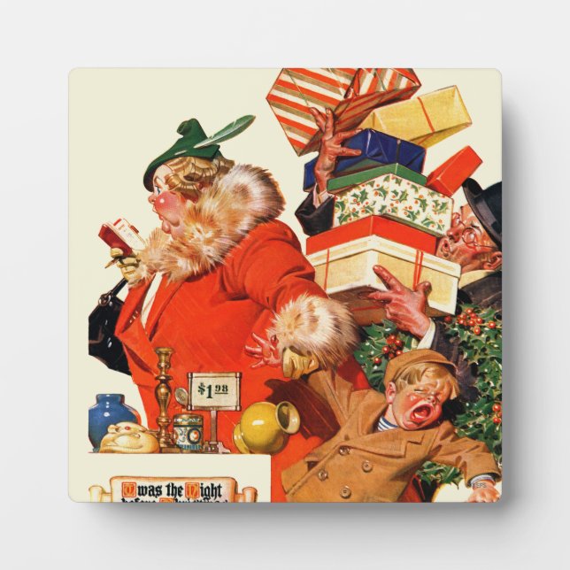 Night before Christmas Plaque (Front)