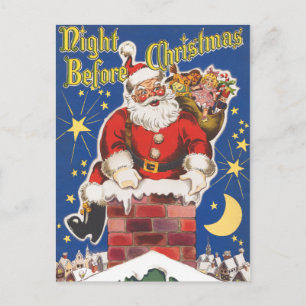 Night Before Christmas Postcard