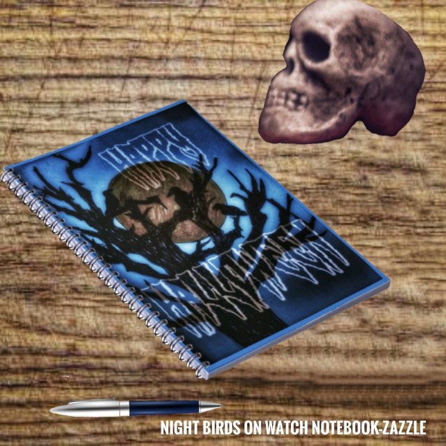 Night Birds On Watch Notebook (Creator Uploaded)