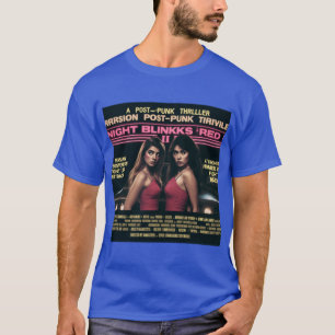 Night Blinks Red II Persian Sosteress funny gift T-Shirt