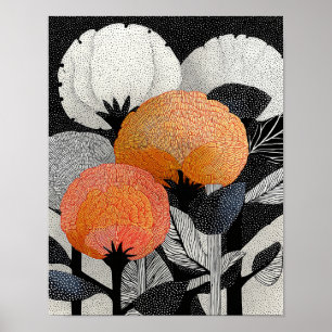 Night Bloom #2 - 4x5 Digital Download Poster
