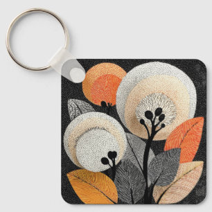 Night Bloom on the Red Planet #1 Keychain