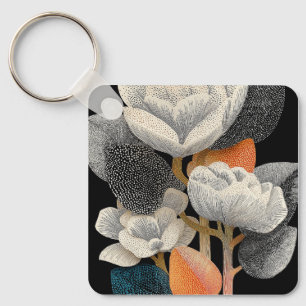 Night Bloom on the Red Planet #4 Keychain