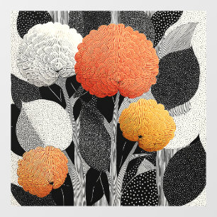 Night Bloom on the Red Planet #5 Window Cling