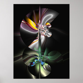 Night Blooming Tropical Waterlily Poster