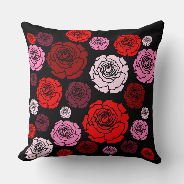 Night Blossom Reverie Pillow (Front)