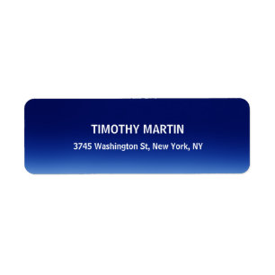 Night Blue Plain Elegant Modern Unique