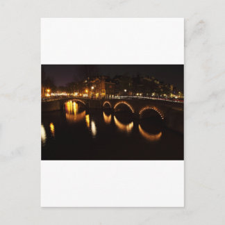 Night Bridge Postcard