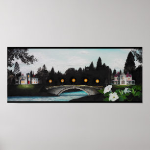 Night Bridge Poster