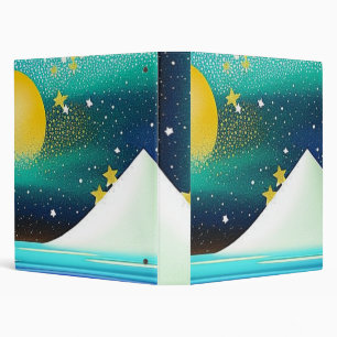 Night by the Mountains Binder