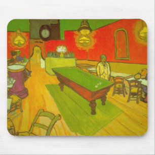 Night Cafe by Vincent van Gogh Mouse Pad