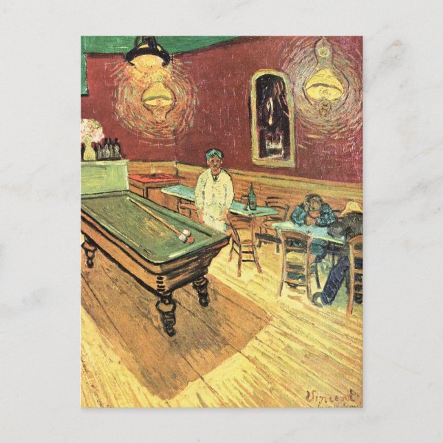 Night Cafe, Place Lamartine by Vincent van Gogh Postcard (Front)