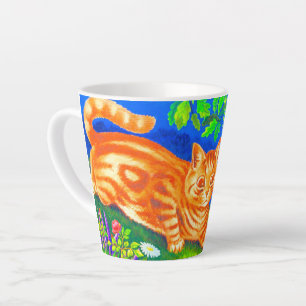 Night Cat Latte Mug