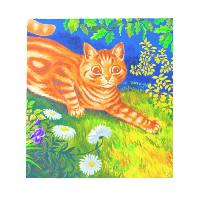 Night Cat Notepad (Front)