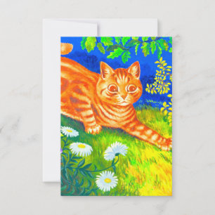 Night Cat RSVP Card