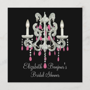 Night Chandelier ~ Invitations