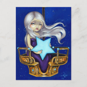 "Night Chariot" Postcard