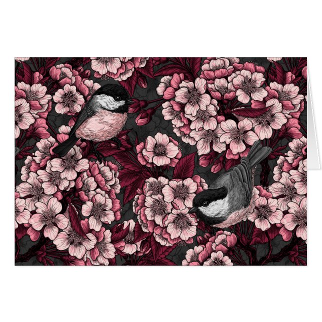 Night cherry garden (Front Horizontal)