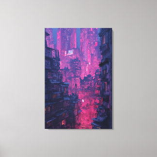 Night City Canvas Print