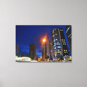 Night City Londrina Canvas Print