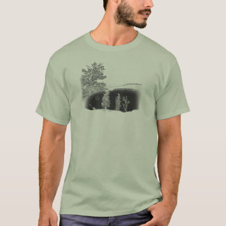 The Mountain Men's DJ Night T-Shirt - 3D Graphic Print, 100% Cotton, Hand-Dyed, Made In USA - View #9