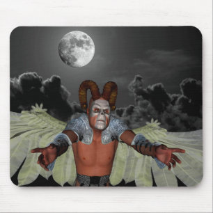 Night Demon Mouse Pad