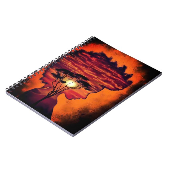 Night Desire - Art Notebook (Left Side)