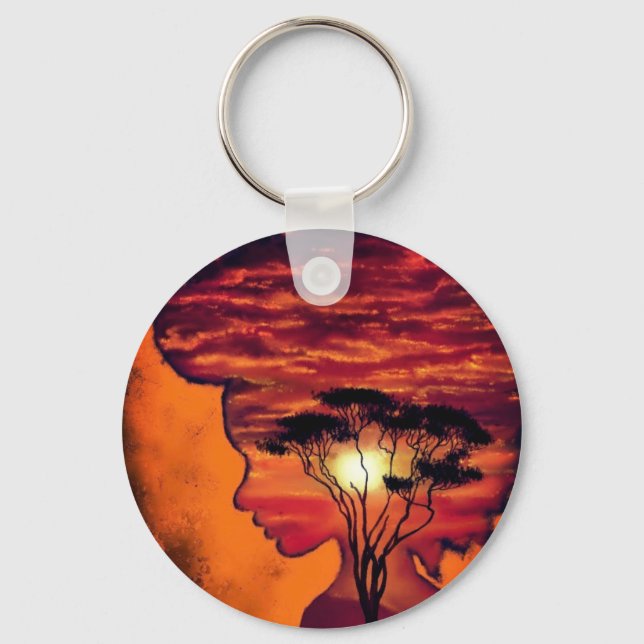 Night Desire - Fantasy Keychain (Front)