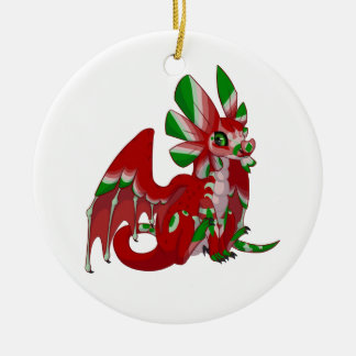Night Dragon Ceramic Ornament