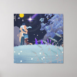 Night Embrace Canvas Print