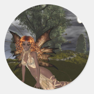 Night Fairy Design 1 - Fantasy Fae Stickers