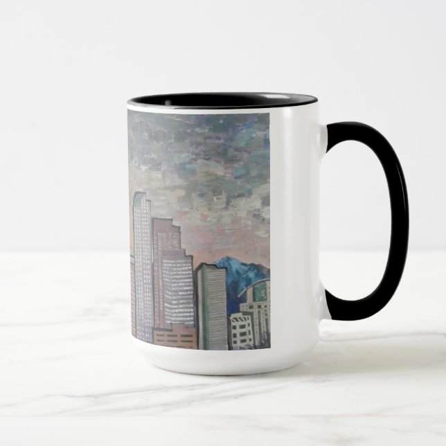 Night Falls on Denver Mug (Right)