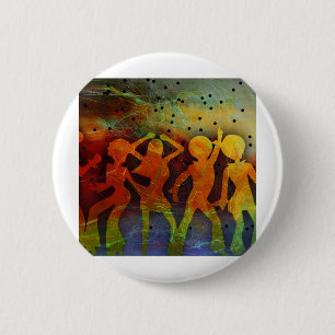 NIGHT FEVER 2 INCH ROUND BUTTON