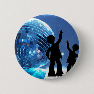 Night Fever 2 Inch Round Button